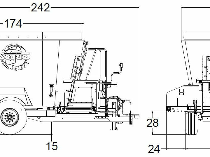 Segue and supreme feed mixers for sale