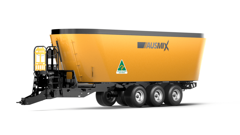 Ausmix Triple screw feed mixer