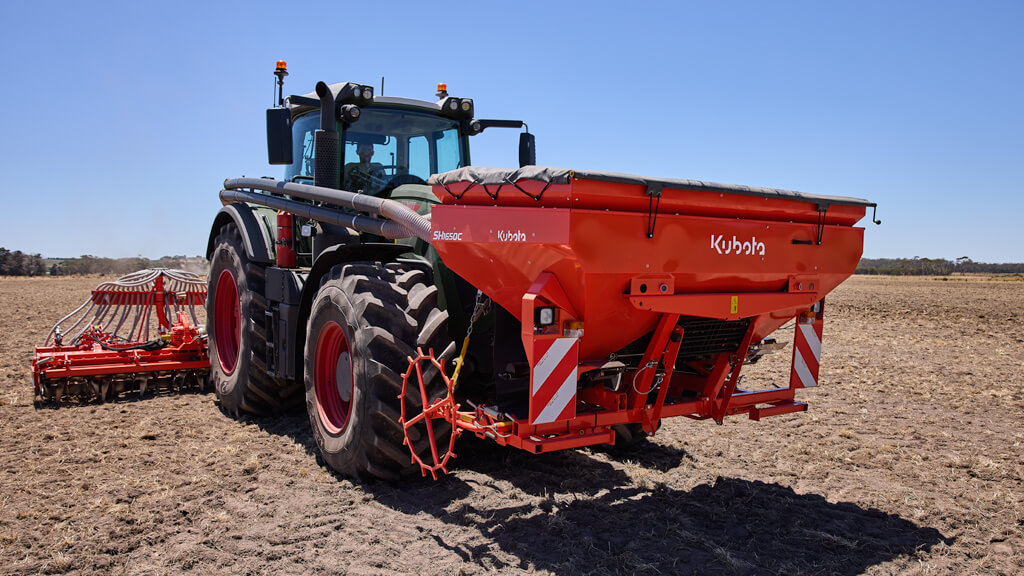 Kubota Front Mounted Hoppers