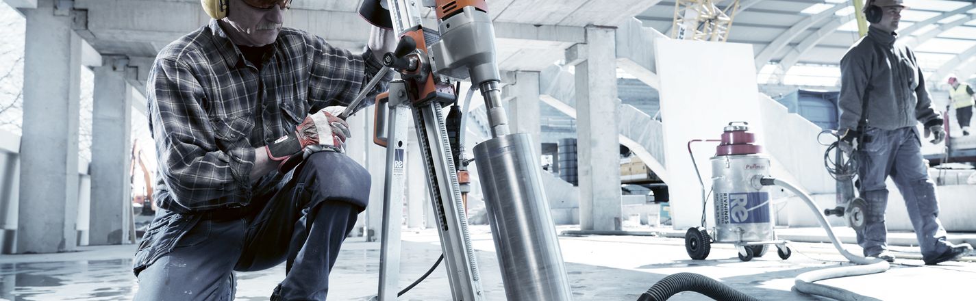Husqvarna Core Drills With Stand
