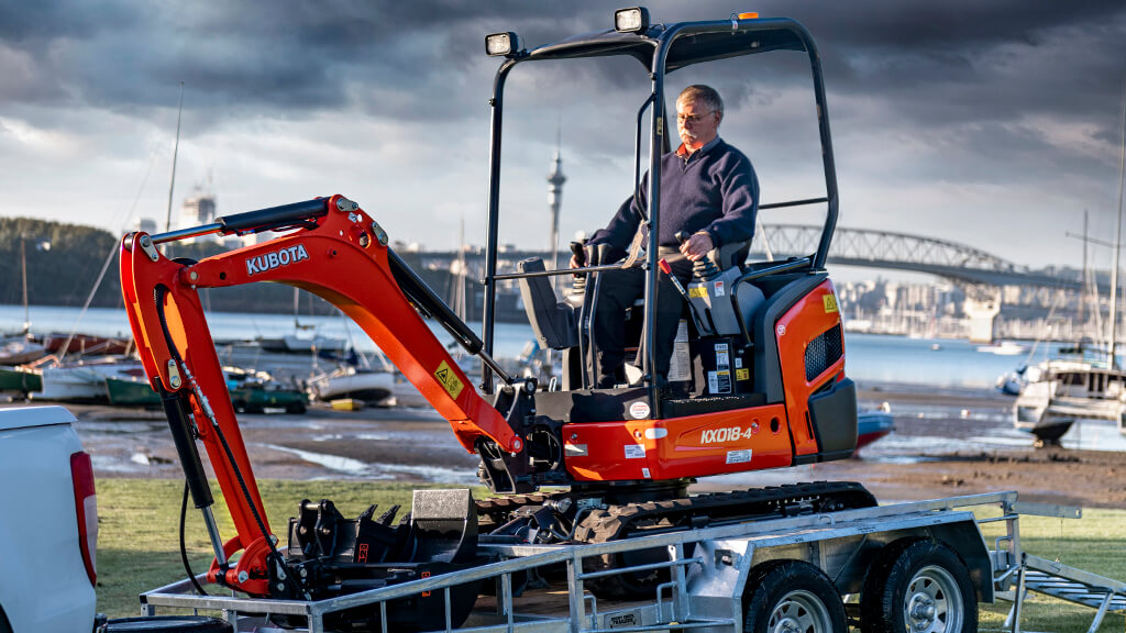 Kubota Excavators for sale at Nicholls Machinery, Busselton