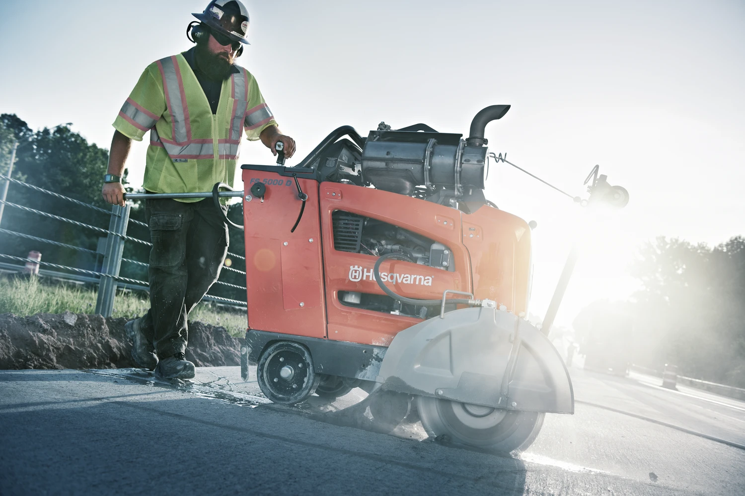 Husqvarna Self-Propelled Walk-Behind Floor Saws
