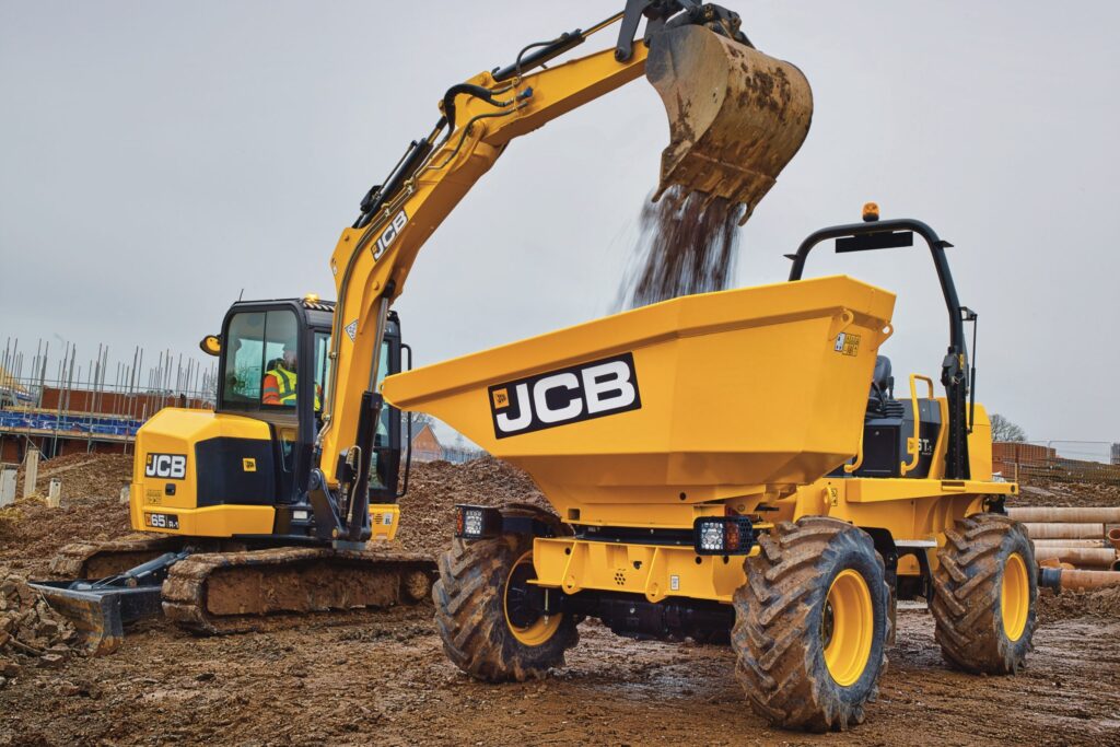 JCB 6T-1 Site Dumper Industrial Machinery available for sale and hire at Bunbury Machinery