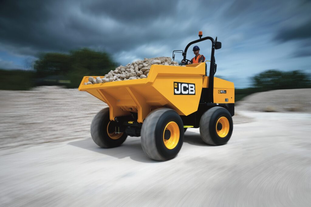 JCB 9T-1 Site Dumper Industrial Machinery available for sale and hire at Bunbury Machinery